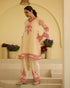 Kora Rose – Dori Embroidered A-Line Suit Set with Short Kurta and Pockets